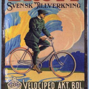 Drott Bicycle – Retro Nostalgia Postcard