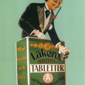 Läkerol Pastilles- Retro Nostalgia Postcards