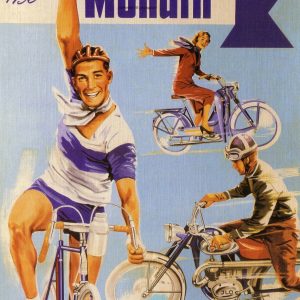 Monark Bicycle 1956 – Retro Nostalgia Postcard