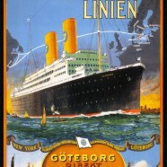 Svenska Amerika Linjen – Retro Nostalgia Poster