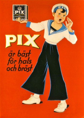 Pix Pastilles – Retro Nostalgia Postcards