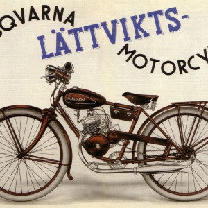 Husqvarna Lättviktsmotorcykel (MC) – Nostalgia Poster Husqvarna Lättviktsmotorcykel (MC) – Nostalgia Poster