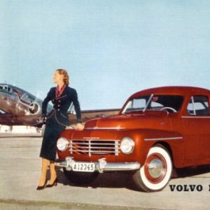 Volvo PV444 – Nostalgia Poster