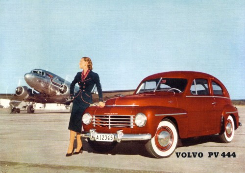 Volvo PV444 Nostalgia Poster Volvo PV444 Nostalgia Poster