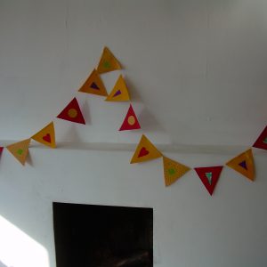 “Malmö Turning Tornado” – Textile Bunting