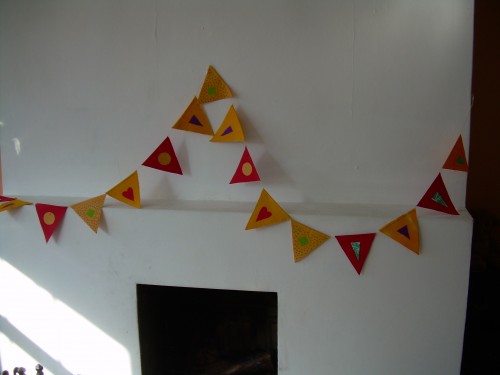 “Malmö Turning Tornado” – Textile Bunting