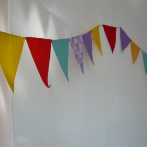 “Stockholm Twister”- Textile Bunting