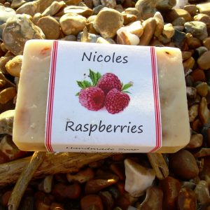 Raspberry – Olive Soap from Söderköping