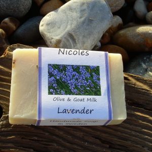 Lavendel Soap of Olive & *Goatmilk from Söderköping