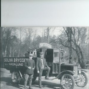 Solna Brewery Truck – Swedish Nostalgia Postcard