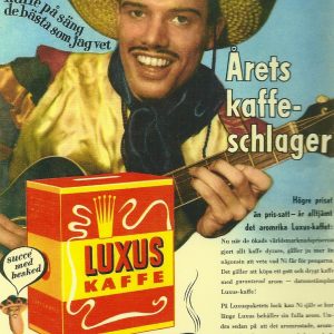 Luxus Kaffe – Swedish Nostalgia Postcard