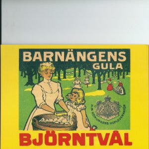 Barnängens Gula Björntvål (Soap) – Swedish Nostalgia Postcard