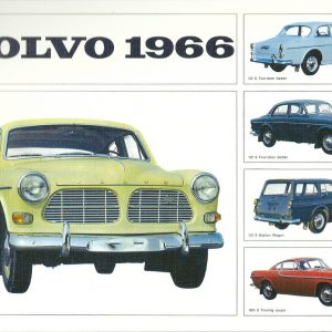 Volvo 1966: Amazon/ Station Wagon/The Touring Coupe – Swedish Nostalgia Poster