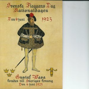 Swedish National Day & King Gustaf Wasa 1523 – Swedish Nostalgia Postcard