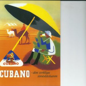 Cubano Fruitdrink – Swedish Nostalgia Poster