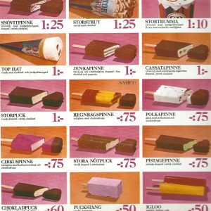 GB Glass (Icecream) 1967 – Swedish Nostalgia Postcards