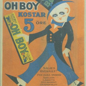 Oh Boy – Swedish Nostalgia Postcard