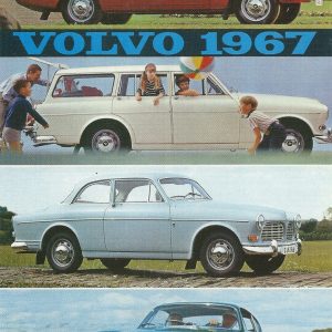 Vintage Volvo 1967 for one and for all – Swedish Nostalgia Poster
