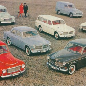 Vintage Volvos – Swedish Nostalgia Poster