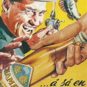 Champis & Fishing – Swedish Nostalgia Poster