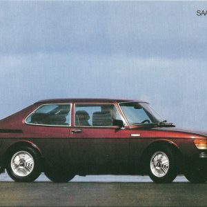 SAAB 99 Turbo 1978 – Swedish Nostalgia Poster