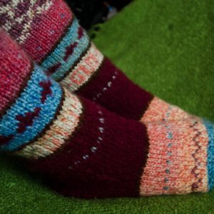Warm wool Handknitted socks – size 41